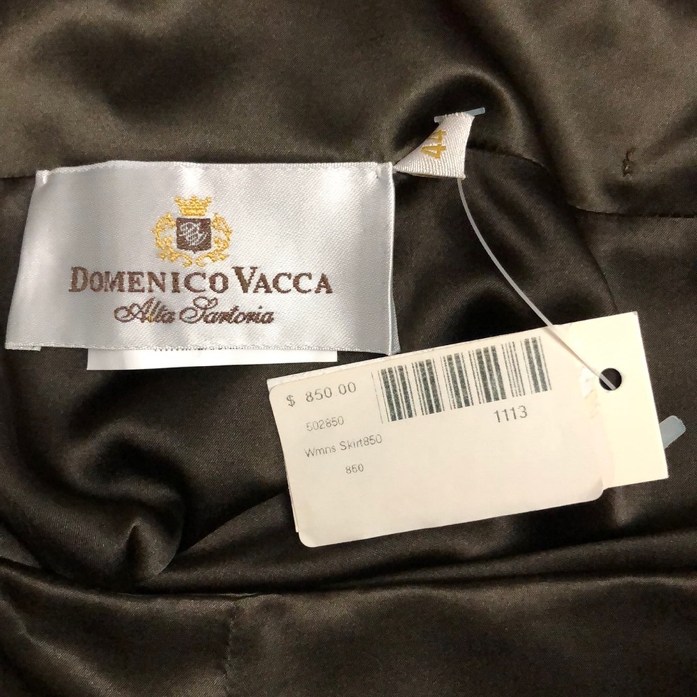 🌺🌺DOMENICO VACCA SILK SKIRT SIZE 44 - Picture 3 of 5